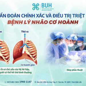 CHẨN ĐOÁN CHÍNH XÁC VÀ ĐIỀU TRỊ TRIỆT ĐỂ BỆNH LÝ NHÃO CƠ HOÀNH